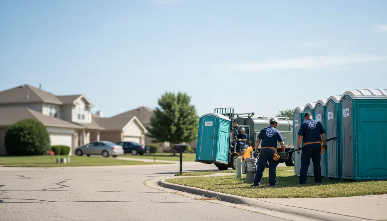Porta Potty Rental in Sweetwater, TX near me